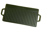 Plancha Hierro fundido reversible 46 cm x 23 cm - Imagen 5