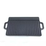 Plancha Hierro fundido reversible 46 cm x 23 cm - Imagen 3
